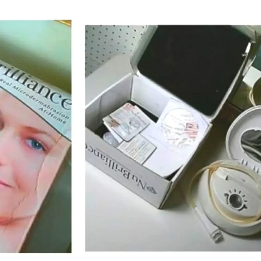 NuBrilliance Skin Care Machine Diamond Head Tool Micro dermabrasion Home Profess